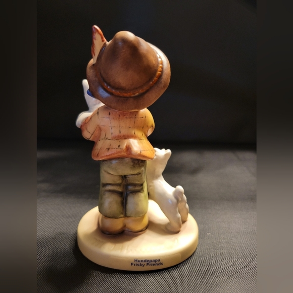 Goebel Collectible Charming Hummel Boy with Puppies Figurine Limited Edition - Picture 5 of 16